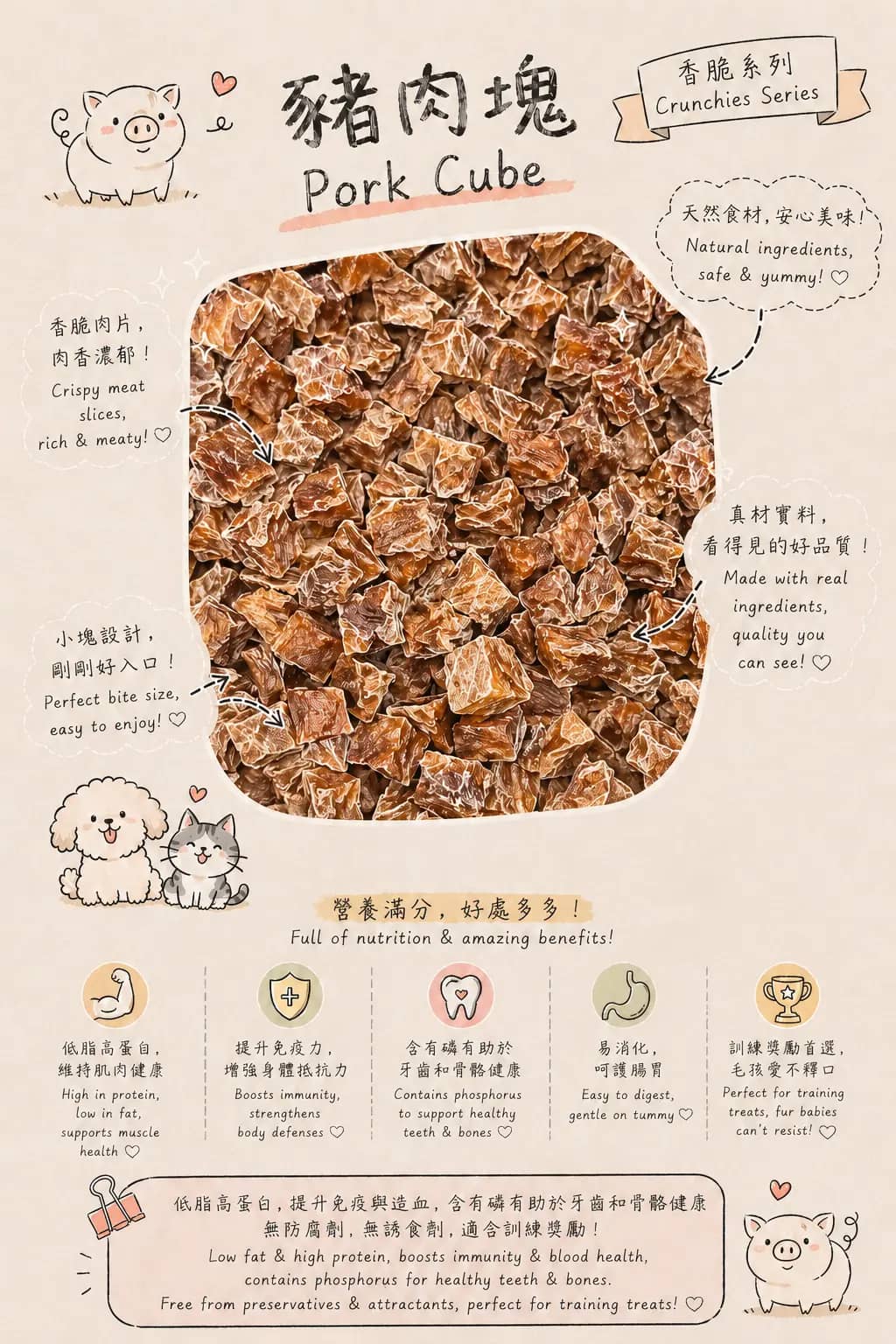 Pork Cube
