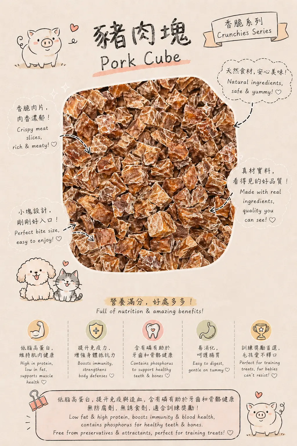 Pork Cube - Image 1