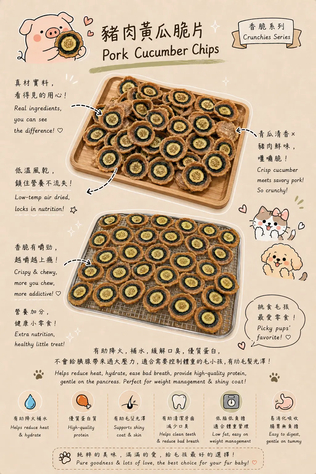 Pork Cucumber Chips - Image 1