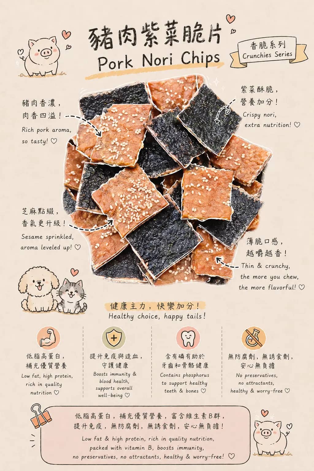 Pork Nori Chips